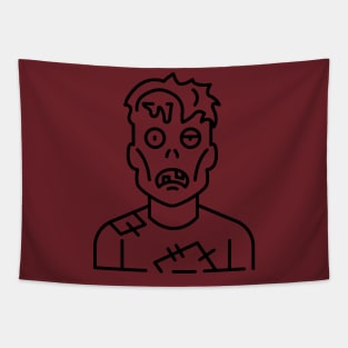 Zombie tshirt Tapestry