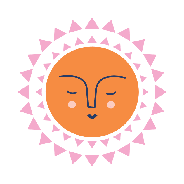 Sleepy sun by Elizabeth Olwen