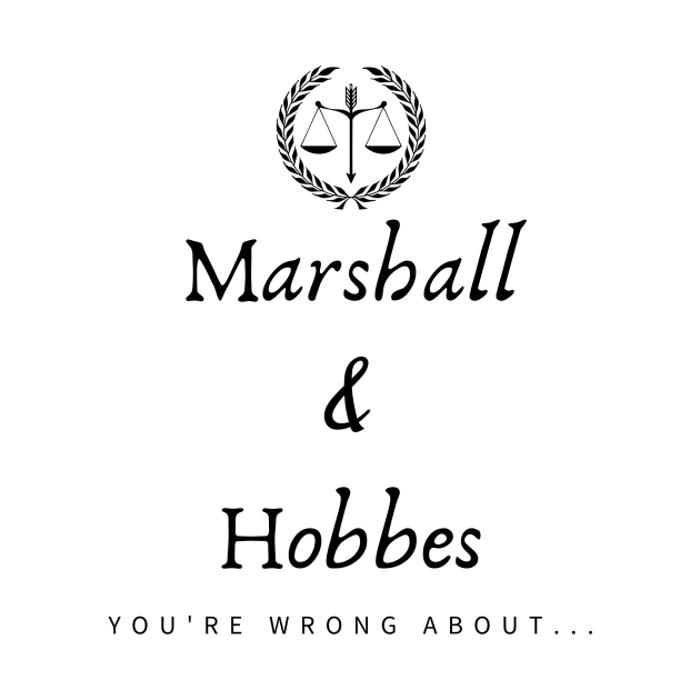 Marshall and Hobbes, Justice Print by colleencodes