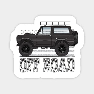 Black Off-Road Magnet