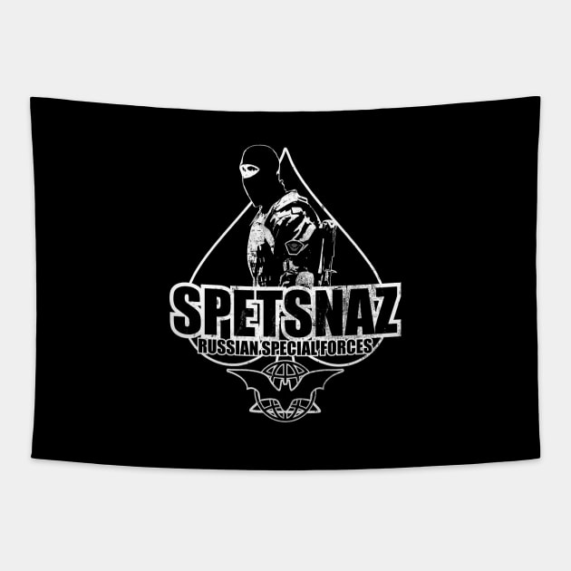 Spetsnaz (distressed) Tapestry by TCP