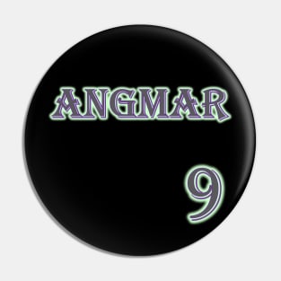 Angmar 9 Baseball Jersey Pin