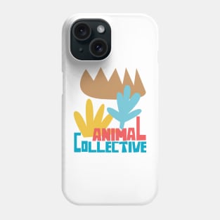 animal collective \ retro look fan art design Phone Case