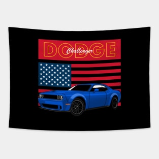 challenger rt Muscle Cars Tapestry