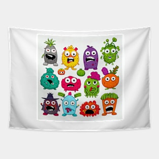 Little Monsters Series Tapestry