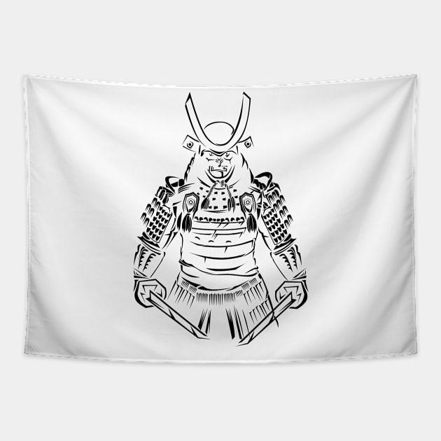 Ninja Samurai Tapestry by INDONESIA68