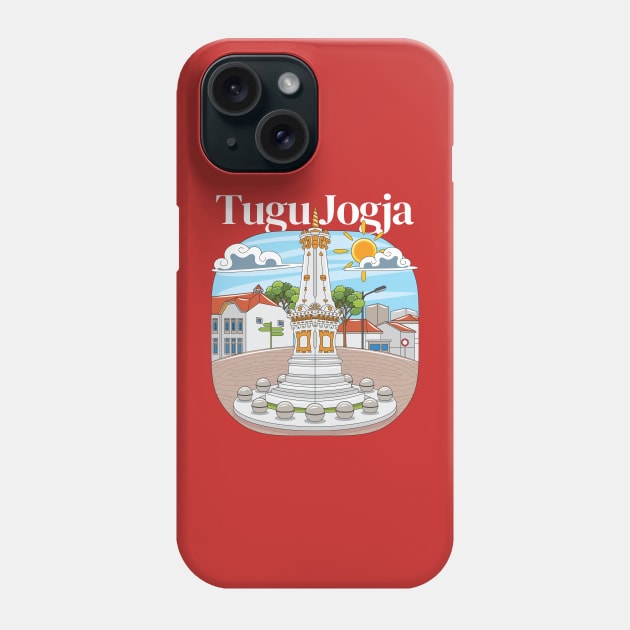 Tugu Jogja (Indonesia Travel) Phone Case by MEDZ