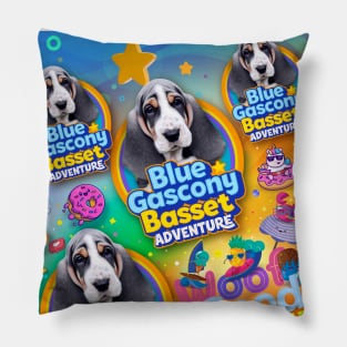 Basset Bleu de Gascogne Pillow