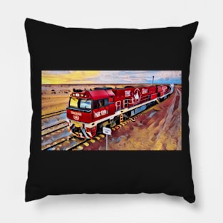 The Ghan Train Australia Pillow