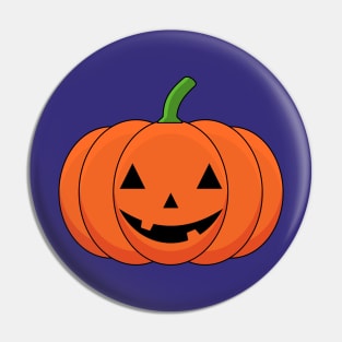Jack-O'-Lantern Pumpkin Halloween Pin