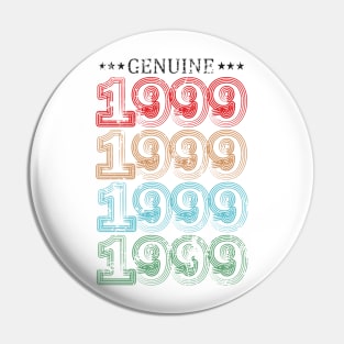 Geunine 1999 birthday gift Pin