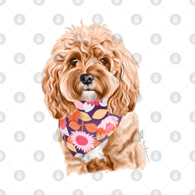 Cavoodle by elzafoucheartist