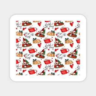 Christmas Pattern Magnet