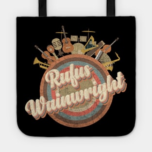 Music Tour Vintage Retro // Rufus McGarrigle Wainwright Tote