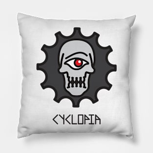 Cyclopia Logo Tee Pillow