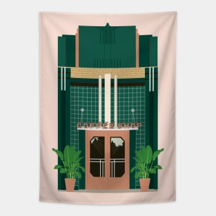 Art deco door Tapestry