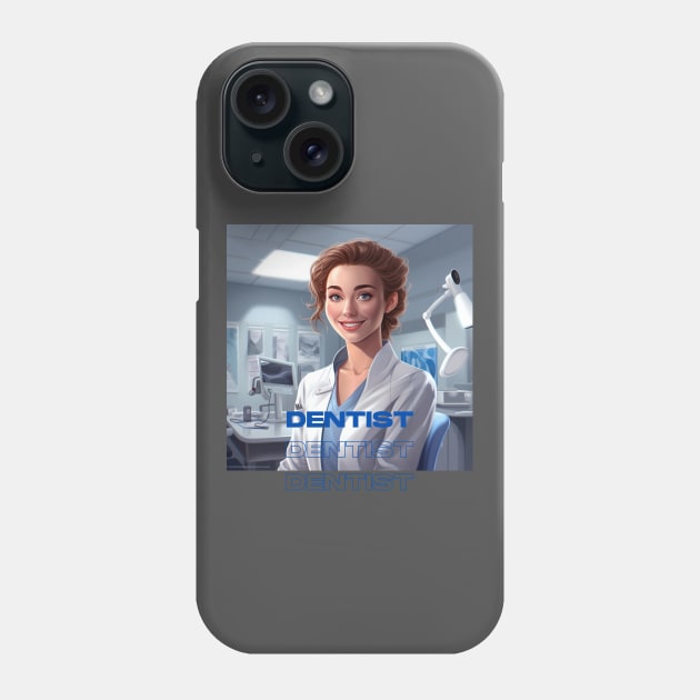 Dentist Dentist Phone Case by Mr.Dentaltees