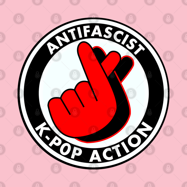 antifascist k-pop action by the gulayfather