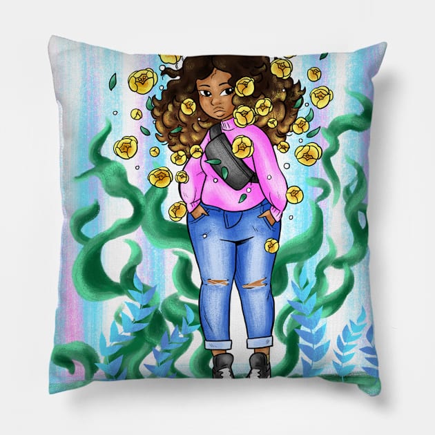 April Showers Pillow by aliyahart