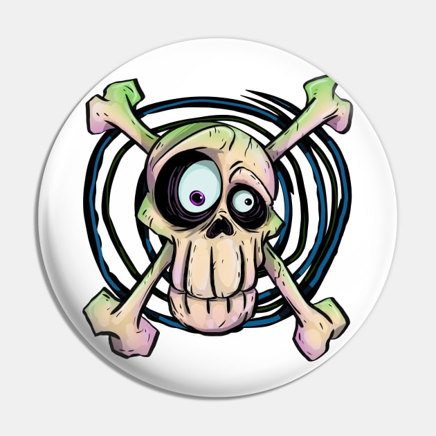 Bonehead Pin by Artbylukus