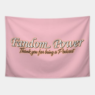 Fandom Power (Golden) Tapestry