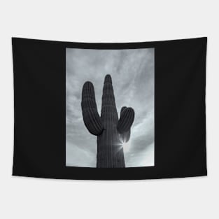 Saguaro bw Tapestry