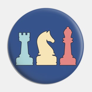 Chess pieces Pin