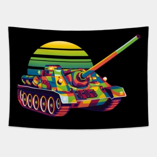 SU-100 Tank Destroyer Tapestry