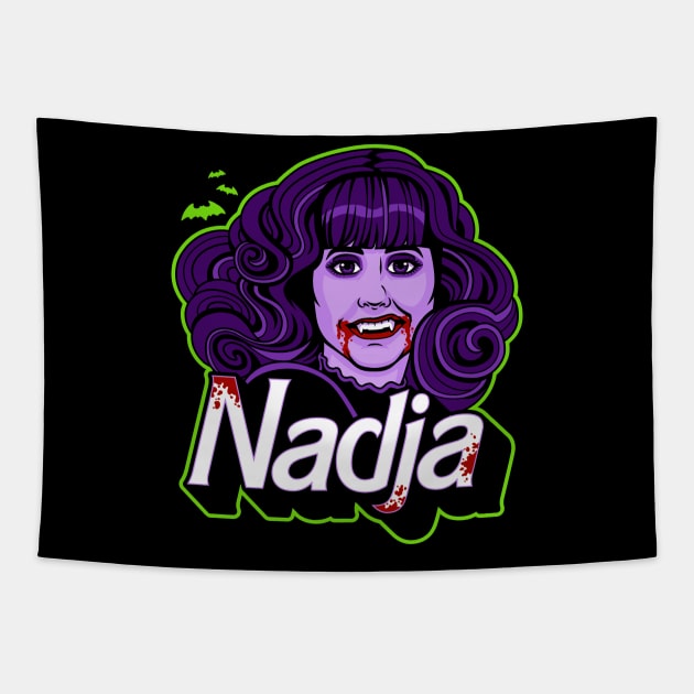 Nadja Doll Tapestry by harebrained