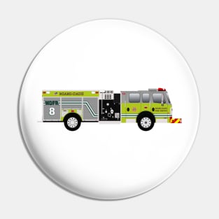 Miami Dade Fire Rescue Engine Pin