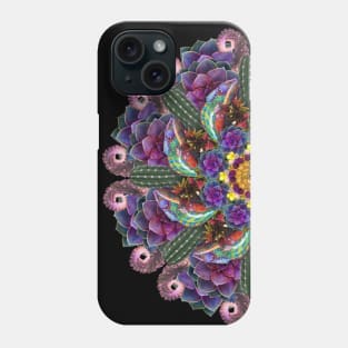 seek and hide tropic mandala Phone Case