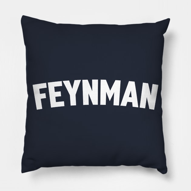 FEYNMAN Pillow by LOS ALAMOS PROJECT T