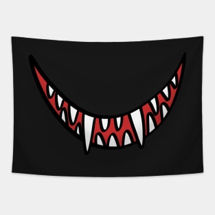 Smiley mask (dark) Tapestry