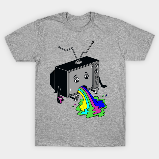 Vomit TV - Retro - T-Shirt