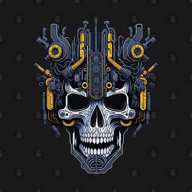 Mecha Skull S01 D10 by Houerd