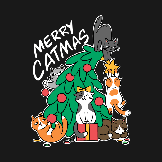 Merry Catmas by Valentina