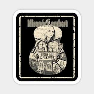 miranda lambert #2 - vintage design on top Magnet