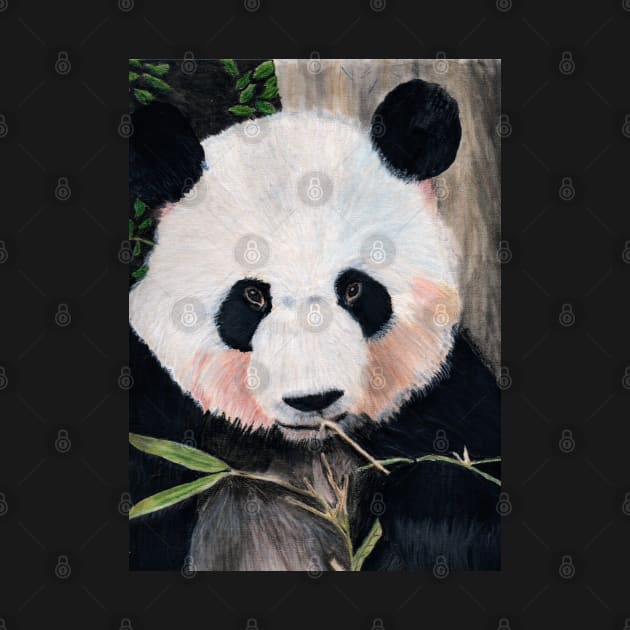 Panda Bear by teenamarie23art