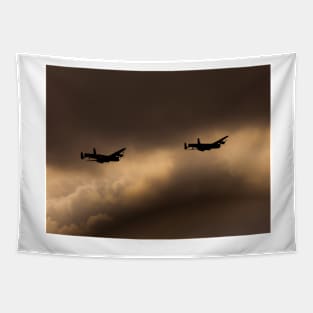 Lancaster Pair at Sunset Tapestry