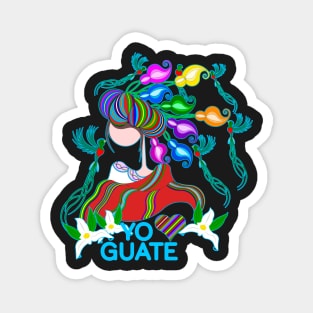 mujer maya Magnet