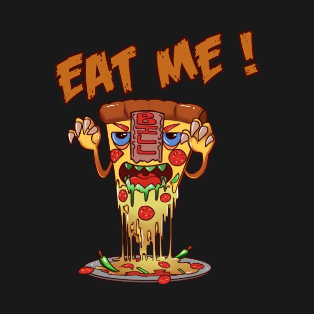 Eat Me! Billy The Bitey Pizza by chomm13