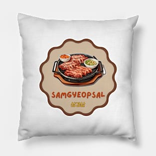 Samgyeopsal | Korean cuisine | Traditional Food Pillow