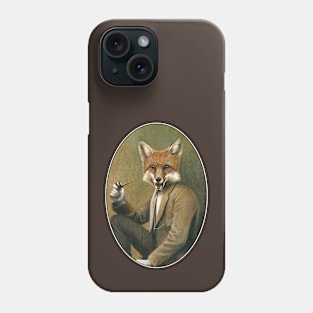 Vintage Hipster Fox Phone Case