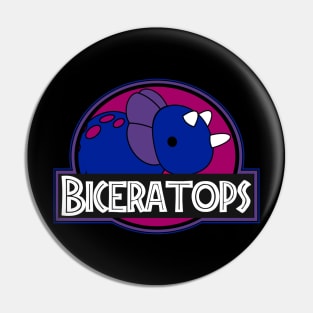 Biceratops Pin