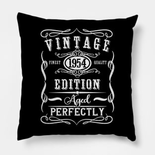 Vintage 1954 70th Birthday Pillow