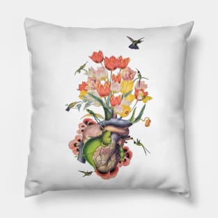 Amazing nature life design Logo Pillow