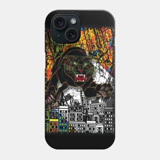 Black Tiger Leap Phone Case