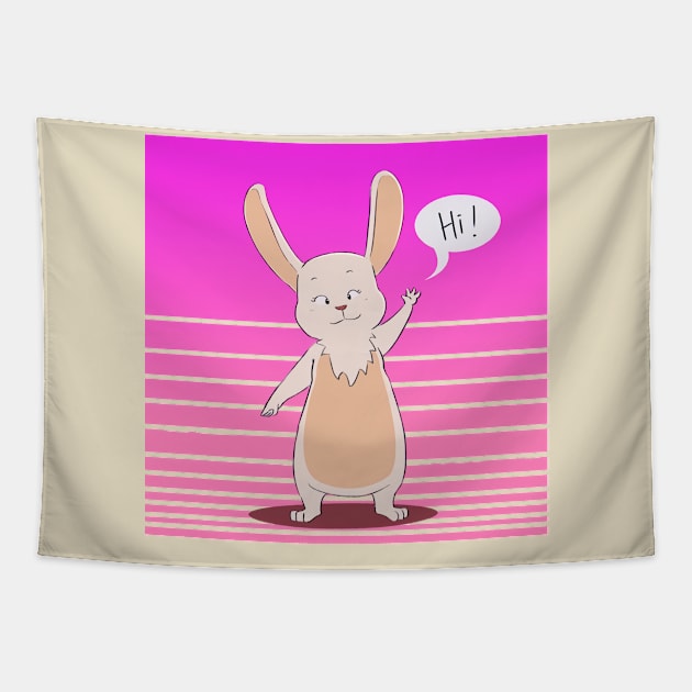 Hi my name is boon Tapestry by gembukandboon