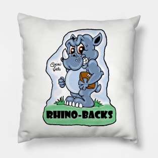 Rhino-Backs Fantasy "Fritts Cartoons" Pillow