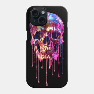 Melting Skull Phone Case